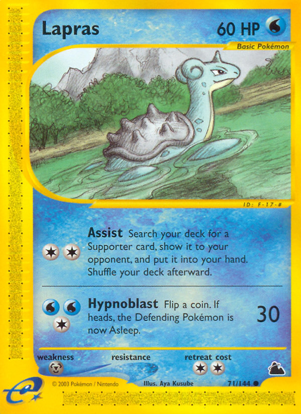 Lapras (71/144) [Skyridge] | Jack's On Queen