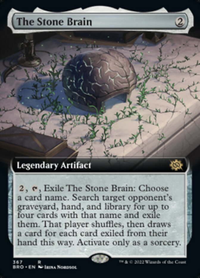 The Stone Brain (Extended Art) [The Brothers' War] | Jack's On Queen