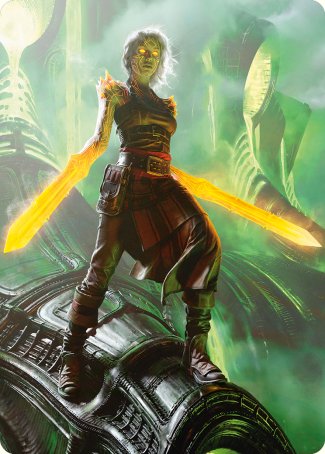 Nahiri, the Unforgiving Art Card [Phyrexia: All Will Be One Art Series] | Jack's On Queen