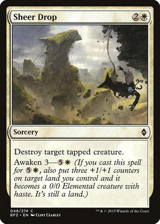 Sheer Drop [Battle for Zendikar] | Jack's On Queen
