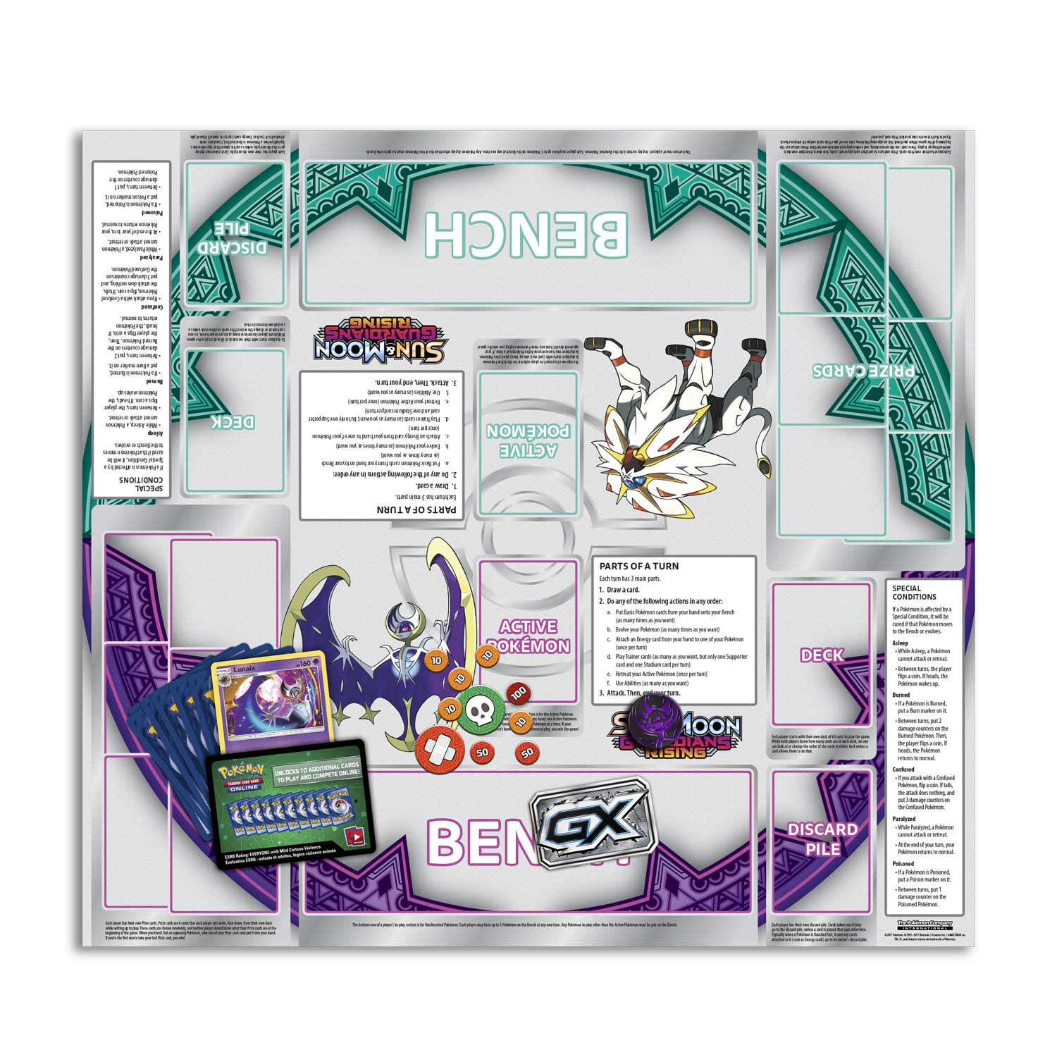 Sun & Moon: Guardians Rising - Theme Deck (Hidden Moon) | Jack's On Queen