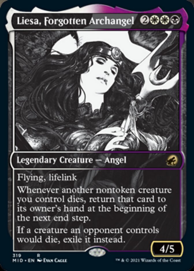 Liesa, Forgotten Archangel (Showcase Eternal Night) [Innistrad: Midnight Hunt] | Jack's On Queen