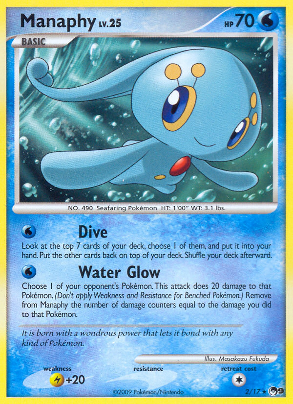 Manaphy (2/17) [POP Series 9] | Jack's On Queen