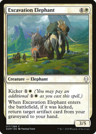 Excavation Elephant [Dominaria] | Jack's On Queen