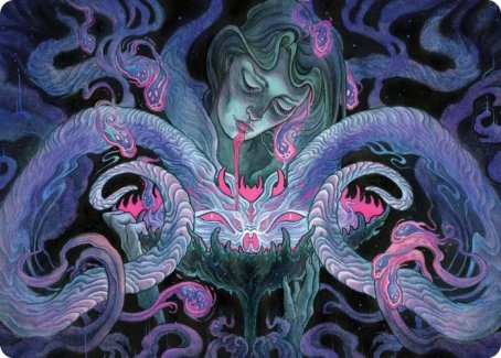 Demonic Bargain Art Card [Innistrad: Crimson Vow Art Series] | Jack's On Queen