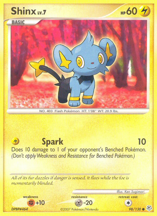 Shinx (98/130) [Diamond & Pearl: Base Set] | Jack's On Queen