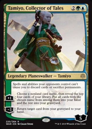 Tamiyo, Collector of Tales [War of the Spark] | Jack's On Queen