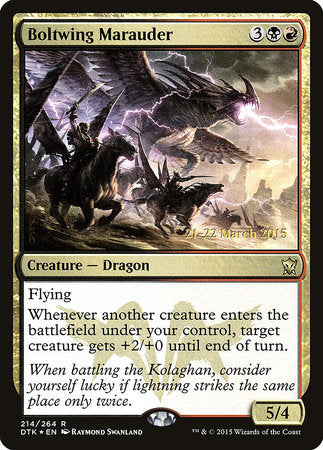 Boltwing Marauder [Dragons of Tarkir Promos] | Jack's On Queen