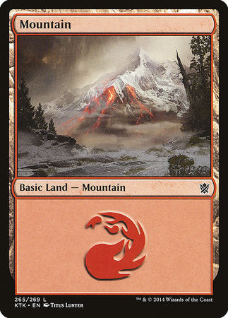 Mountain (265) [Khans of Tarkir] | Jack's On Queen