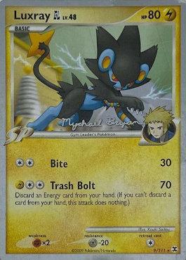 Luxray GL LV.48 (9/111) (Happy Luck - Mychael Bryan) [World Championships 2010] | Jack's On Queen