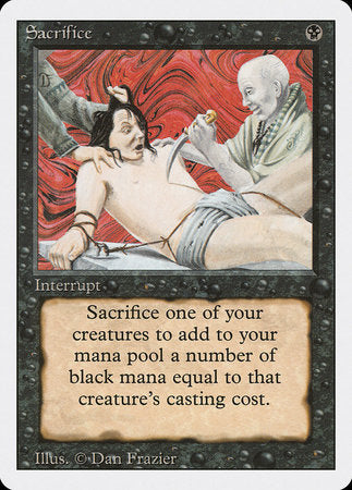 Sacrifice [Revised Edition] | Jack's On Queen