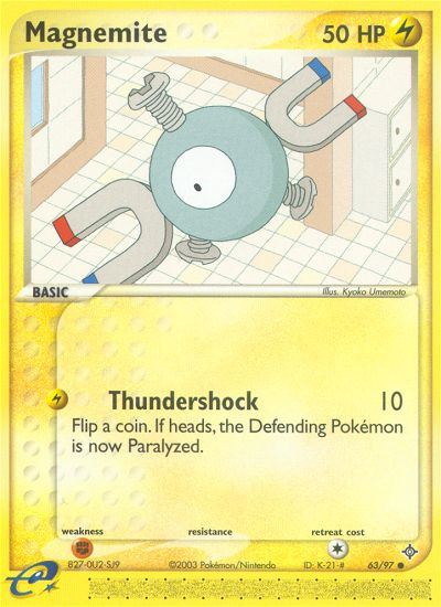 Magnemite (63/97) [EX: Dragon] | Jack's On Queen
