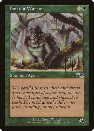 Gorilla Warrior [Urza's Saga] | Jack's On Queen