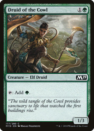 Druid of the Cowl [Core Set 2019] | Jack's On Queen