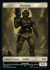 Soldier (002) // Zephyrim Double-sided Token [Universes Beyond: Warhammer 40,000 Tokens] | Jack's On Queen