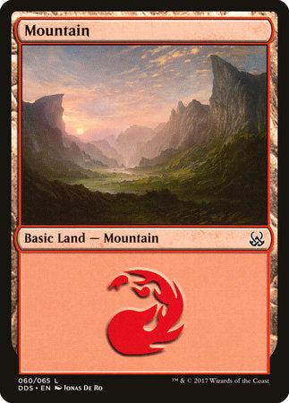 Mountain (60) [Duel Decks: Mind vs. Might] | Jack's On Queen