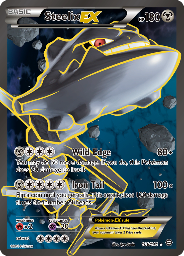 Steelix EX (108/114) [XY: Steam Siege] | Jack's On Queen