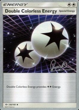 Double Colorless Energy (136/149) (Infinite Force - Diego Cassiraga) [World Championships 2017] | Jack's On Queen
