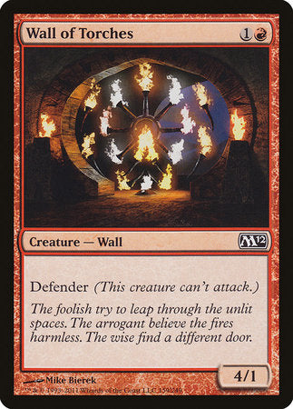 Wall of Torches [Magic 2012] | Jack's On Queen