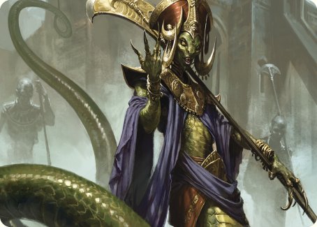 Sidisi, Brood Tyrant Art Card [Commander Masters Art Series] | Jack's On Queen