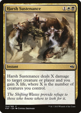 Harsh Sustenance [Fate Reforged] | Jack's On Queen