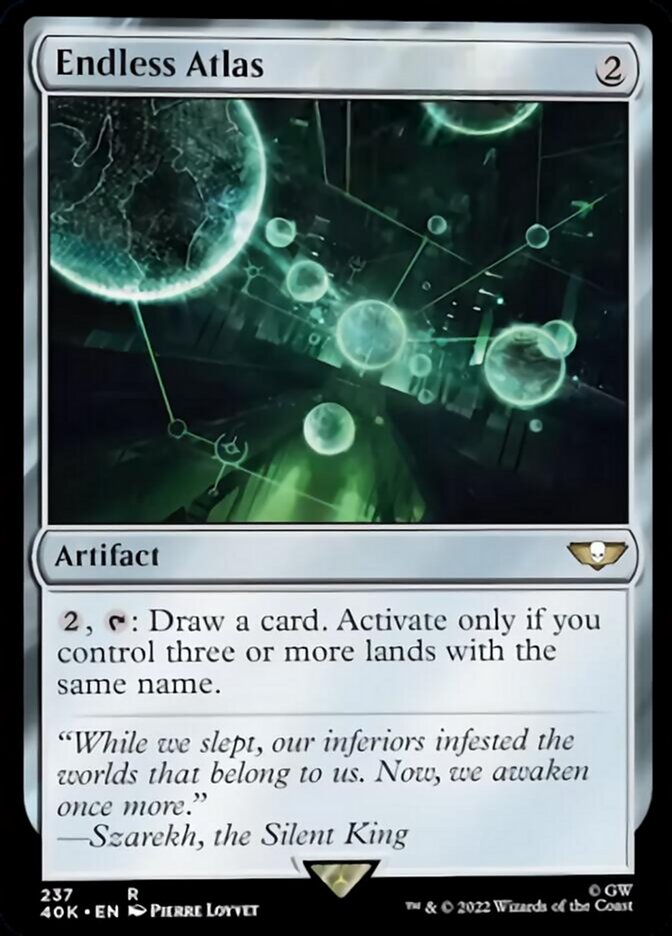 Endless Atlas (Surge Foil) [Universes Beyond: Warhammer 40,000] | Jack's On Queen
