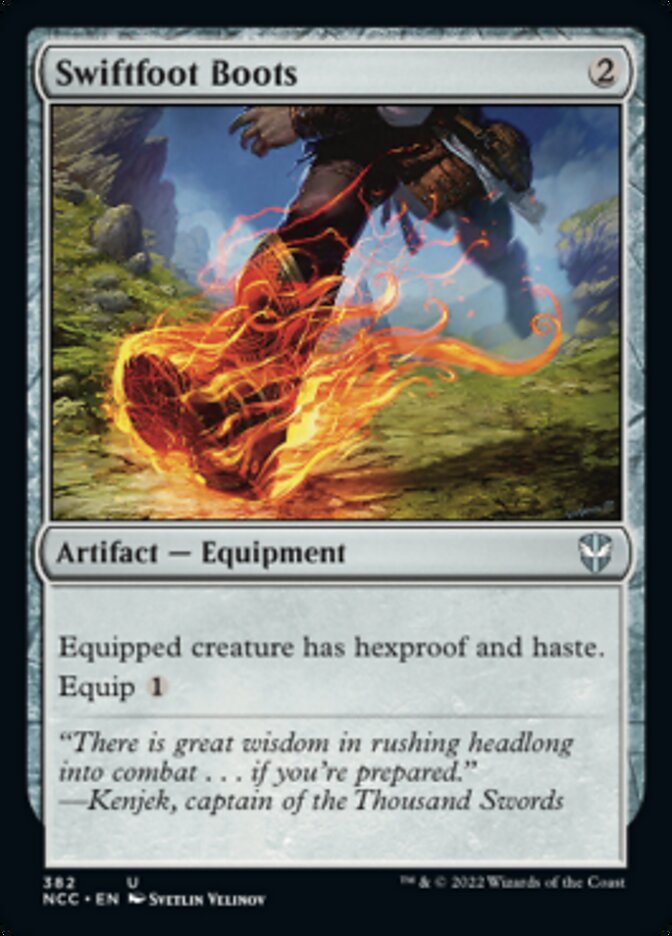 Swiftfoot Boots [Streets of New Capenna Commander] | Jack's On Queen