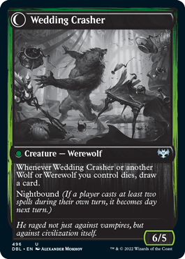 Wolfkin Outcast // Wedding Crasher [Innistrad: Double Feature] | Jack's On Queen