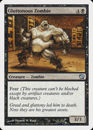 Gluttonous Zombie [Ninth Edition] | Jack's On Queen