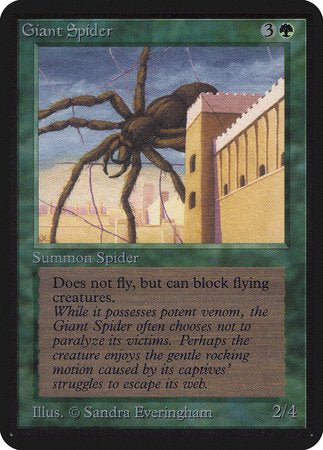 Giant Spider [Limited Edition Alpha] | Jack's On Queen