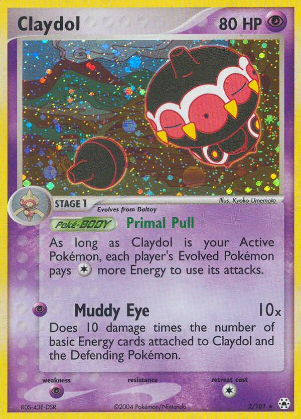 Claydol (2/101) [EX: Hidden Legends] | Jack's On Queen