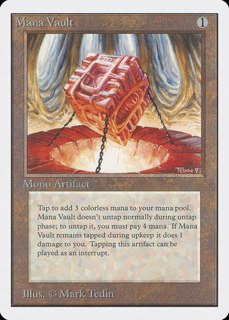 Mana Vault [Unlimited Edition] | Jack's On Queen