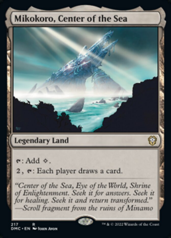 Mikokoro, Center of the Sea [Dominaria United Commander] | Jack's On Queen