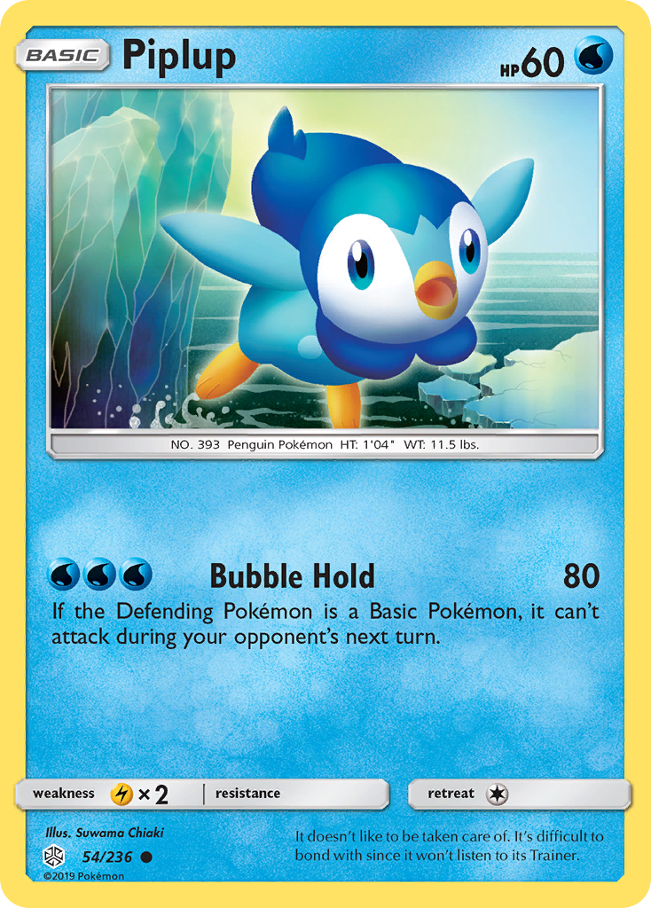 Piplup (54/236) [Sun & Moon: Cosmic Eclipse] | Jack's On Queen