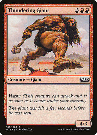 Thundering Giant [Magic 2015] | Jack's On Queen