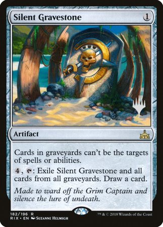 Silent Gravestone [Rivals of Ixalan Promos] | Jack's On Queen