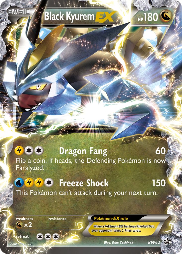 Black Kyurem EX (BW62) [Black & White: Black Star Promos] | Jack's On Queen