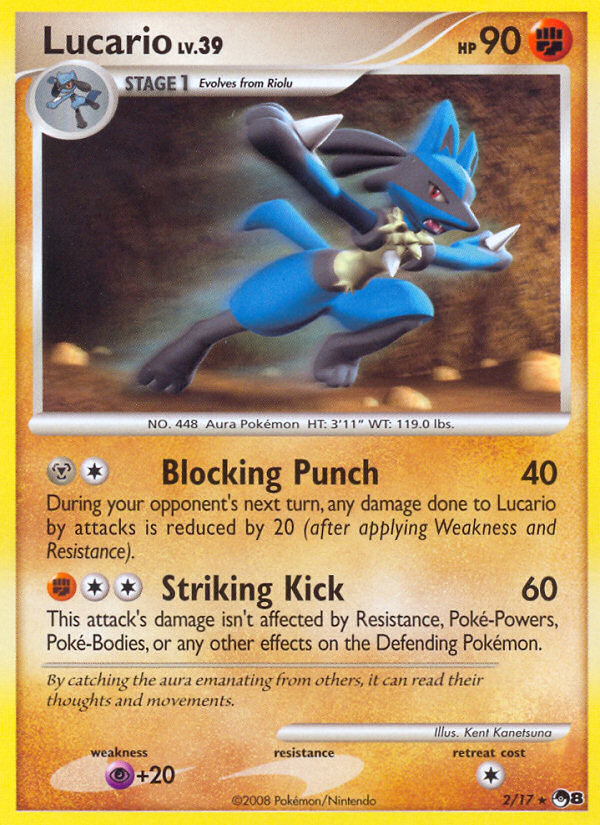 Lucario (2/17) [POP Series 8] | Jack's On Queen