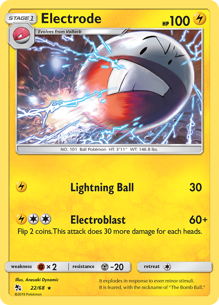 Electrode (22/68) [Sun & Moon: Hidden Fates] | Jack's On Queen