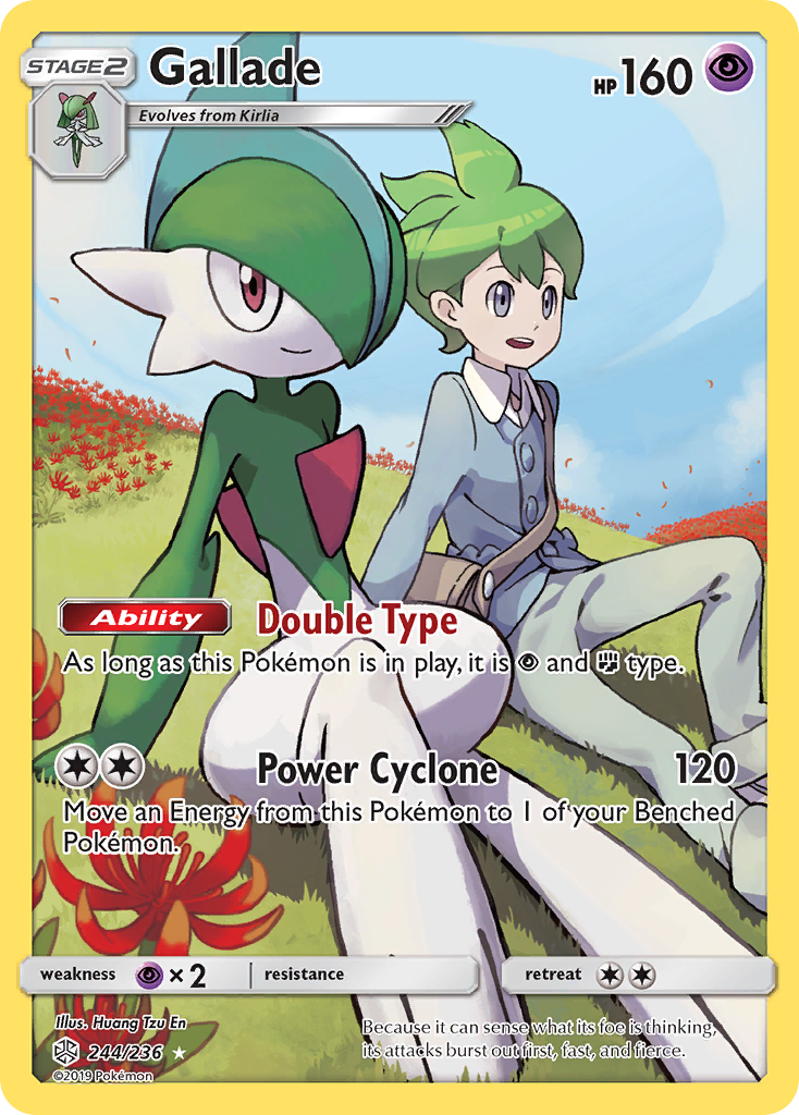 Gallade (244/236) [Sun & Moon: Cosmic Eclipse] | Jack's On Queen