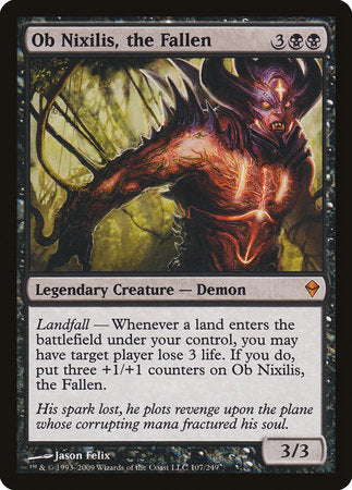 Ob Nixilis, the Fallen [Zendikar] | Jack's On Queen