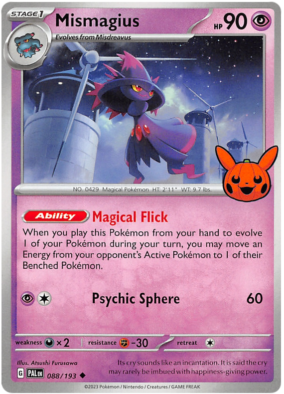 Mismagius (088/193) [Trick or Trade 2023] | Jack's On Queen