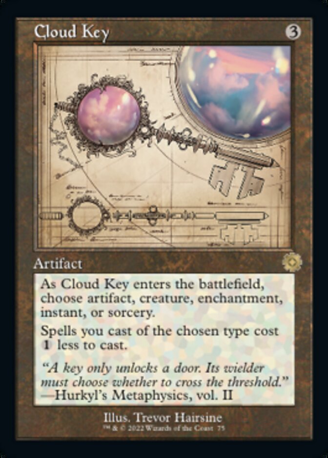Cloud Key (Retro Schematic) [The Brothers' War Retro Artifacts] | Jack's On Queen