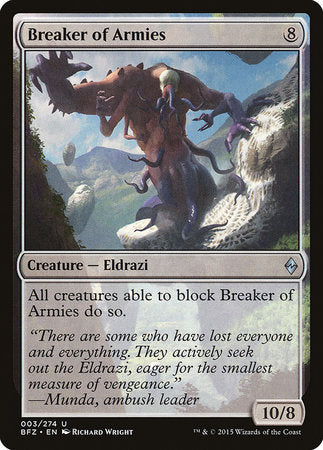 Breaker of Armies [Battle for Zendikar] | Jack's On Queen