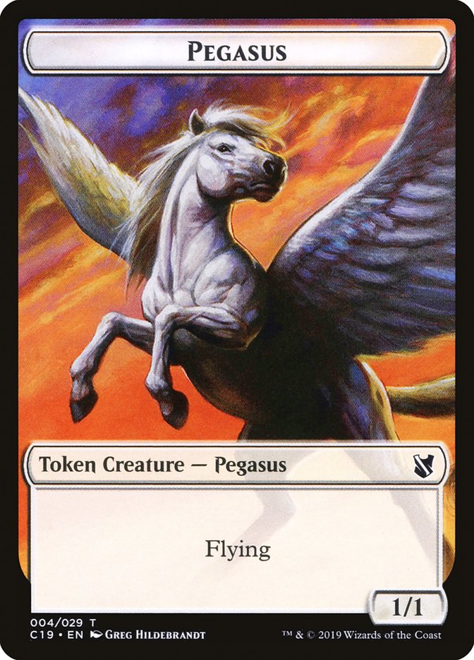 Pegasus [Commander 2019 Tokens] | Jack's On Queen