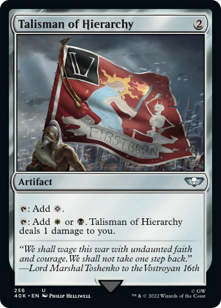 Talisman of Hierarchy [Universes Beyond: Warhammer 40,000] | Jack's On Queen