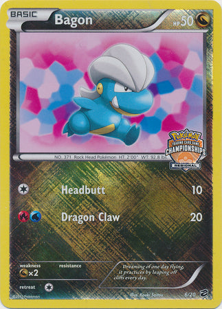 Bagon (6/20) (Regional Championship) [Black & White: Dragon Vault] | Jack's On Queen