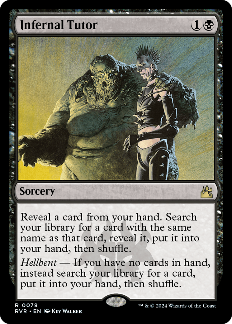 Infernal Tutor [Ravnica Remastered] | Jack's On Queen