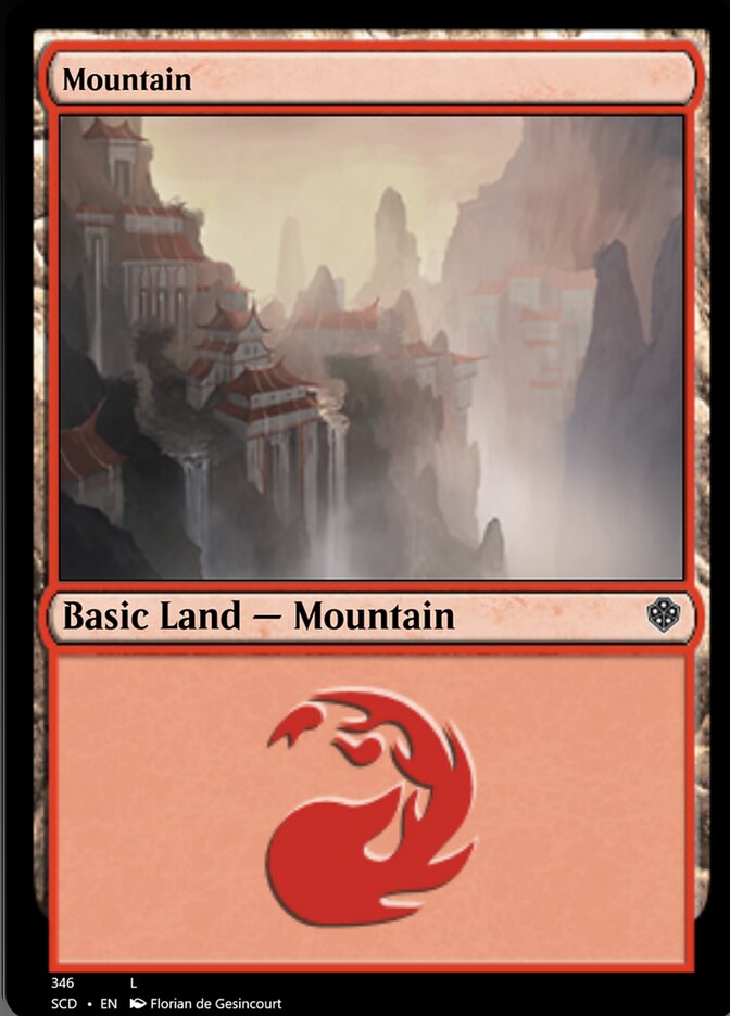 Mountain (346) [Starter Commander Decks] | Jack's On Queen