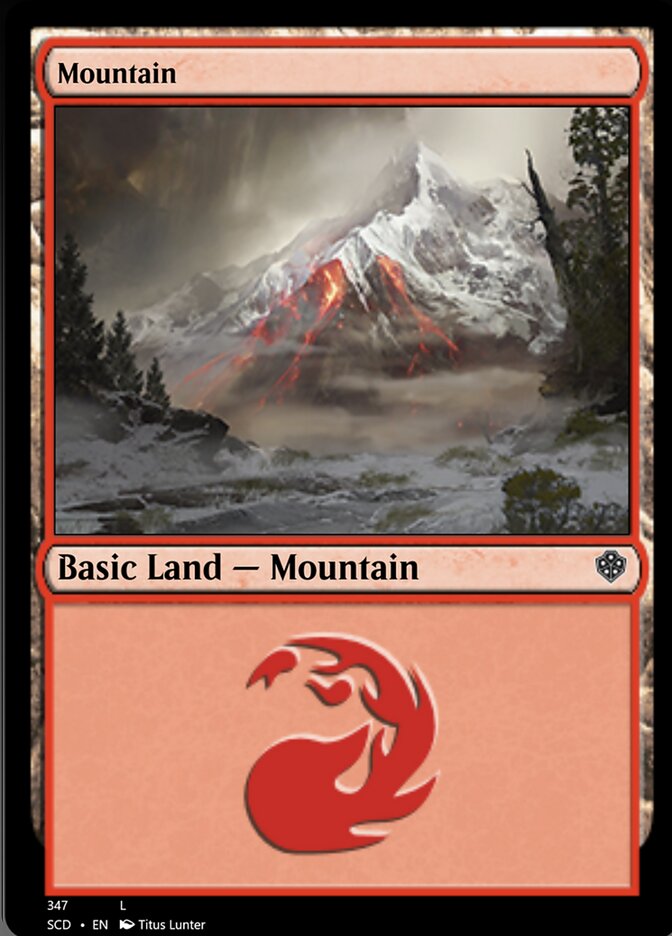 Mountain (347) [Starter Commander Decks] | Jack's On Queen